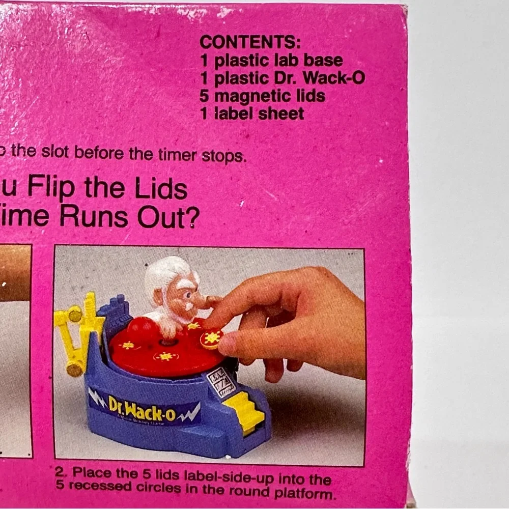 Vintage Milton Bradley T.H.I.N.G.S. Dr. Wack-o Game